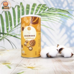 Biodegradable material food grade kraft paper jar blind box clothes & underwear cylinder cardboard paper tube packaging