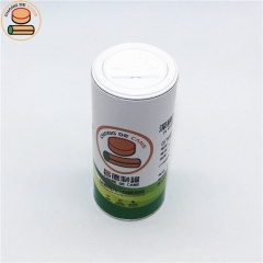 Paper can manufacturer supply bath salt container salt and pepper shakers