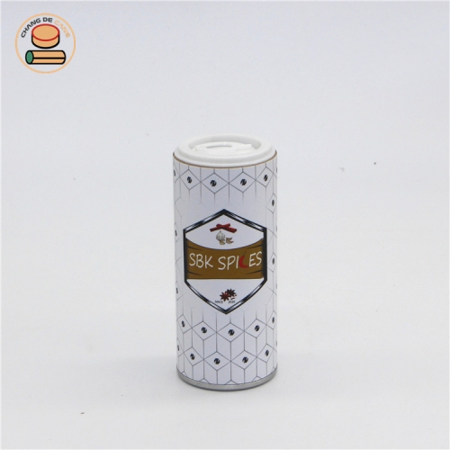100g seasoning powder / food salt paper tube packaging can