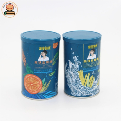 Children's biscuit / molar stick food paper can packaging