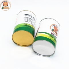 Custom Printed Round Kraft Paper Tube Packaging For 3 pairs of sports socks Packaging