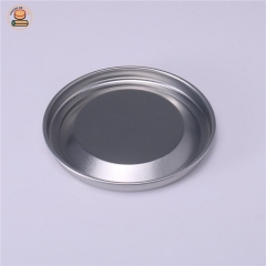 Tinplate Inner Plug Lid Inner Lid Tinplate Inner Cover Cap Metal Lid Red Wine Cover Caps Tube For Can