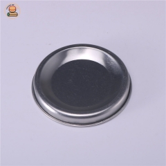 Tinplate Inner Plug Lid Inner Lid Tinplate Inner Cover Cap Metal Lid Red Wine Cover Caps Tube For Can