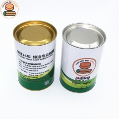 Custom Printed Round Kraft Paper Tube Packaging For Food Packaging