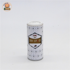 Customized Eco-friendly Food Grade Round Powder Kraft Paper Tubes Shaker Packaging for Salt