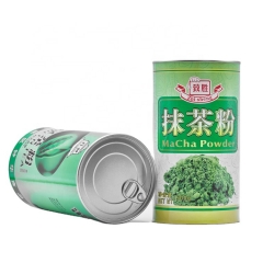 Wholesale Round Airtight Canister Matcha Tea Coffee Paper Can