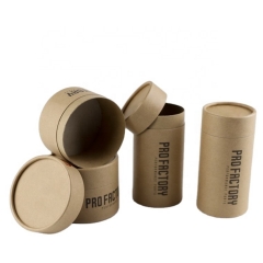 Eco friendly tea packaging paper tube cocoa powder packaging paper tube for Cereal tea potato Fruit tea snacks with paper lid