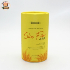 Custom Design Cylinder Paper Cardboard Luxury Tissue Paper Tube Packaging