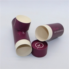 Custom Logo Round Paper Tube Packaging Wooden Toy Round Paper Box