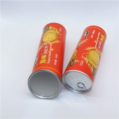 Custom Printing Food Grade Paper packaging for Biscuits Paper Tube Container