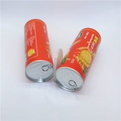 Custom Printing Food Grade Paper packaging for Biscuits Paper Tube Container