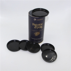 Free Sample Good Supplying Cylinder Boxes Package Packaging Cardboard Paper Tube With Plastic Lid