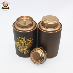 Eco Friendly Round Kraft food grade tea coffee chocolate candy paper Cylinder Cardboard Canister tube Packaging