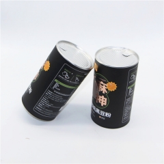 Custom Printing Surface Handling Paper Tube and Paper Material Sealed Powder Paper Composite Canister