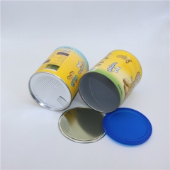 Custom Wholesale Superfood Cans Spices High Quality Paper Tube Packaging For Powder