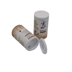 Eco friendly Custom Design Cardboard Paper Tube Salt Pepper Shaker for Seasoning