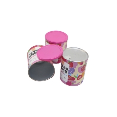 Custom Eco Paper Packaging Tube Airtight Loose Powder Containers For Powder Packaging