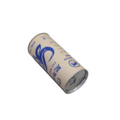 Recycle custom printed food grade cardboard tube coffee tea packaging paper round box