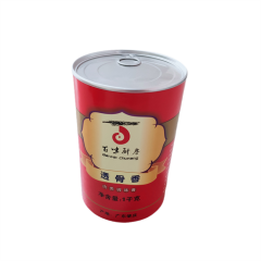 Custom Fruit and vegetable Paper cans packaging cylinders cardboard box with lid paper tube sealing