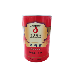 Custom Fruit and vegetable Paper cans packaging cylinders cardboard box with lid paper tube sealing