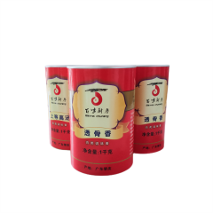 Custom Fruit and vegetable Paper cans packaging cylinders cardboard box with lid paper tube sealing