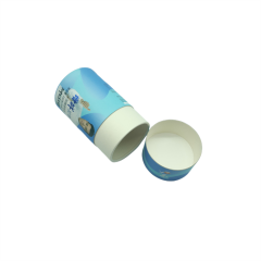 Biodegradable Herbal Loose Tea Food Grade Custom Kraft Food beverages Packaging Containers Paper Tube