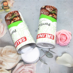 Recyclable Salt Sugar Canisters paper spice salt packaging With Customized Printing with shaker lid