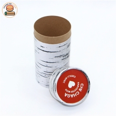 Custom print Cylinder packaging cardboard gift box packaging paper tube