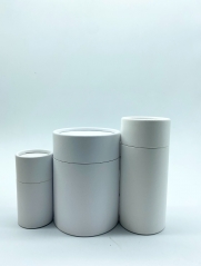 Biodegradable Cylinder Paper Tube Cosmetic Packaging Kraft Paper Core Tube Round Cardboard Boxes