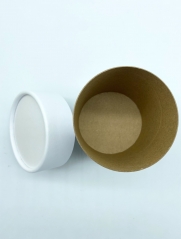 Biodegradable Cylinder Paper Tube Cosmetic Packaging Kraft Paper Core Tube Round Cardboard Boxes