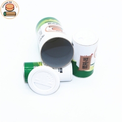 Food Grade Package Shaker Cardboard Paper Tube Spice Salt Packaging Kraft Shaker Paper Tube