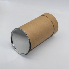 Custom Design Food Grade Cardboard Tube Paper Cylinder Packaging For Coffee Bean