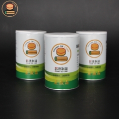 Eco Friendly spice Packaging kraft Paper tube containers Cocoa powder cardboard Cylinder Packaging