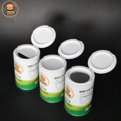 Cilindro redondo Kraft Paper Box Tube Tube para condimentos para spice Pepper Bottle Shaker Jar Papel Papel para uso de la artesanía