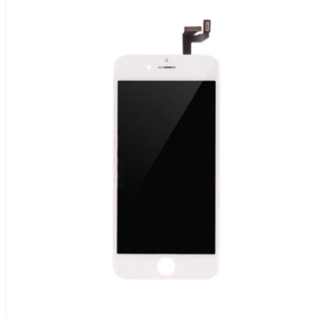 For Apple iPhone 6S LCD Screen and Digitizer Assembly with Frame Replacement- White/Black - IVO