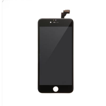 Para Apple iPhone 6 Plus Pantalla LCD y ensamblaje de digitalizador con reemplazo de marco - Negro / Blanco - IVO