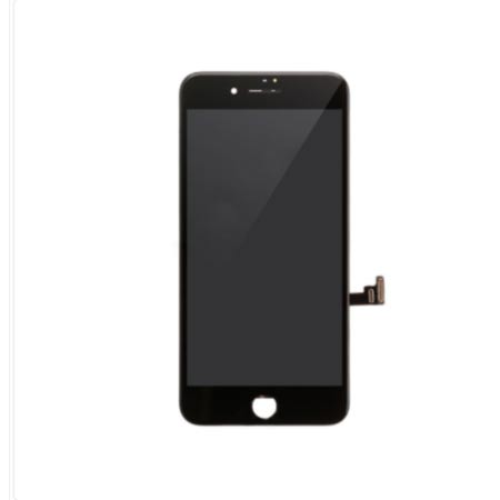 Para Apple iPhone 7 Plus Pantalla LCD y ensamblaje de digitalizador con reemplazo de marco - Negro / Blanco - IVO