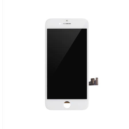 Para Apple iPhone 7 Pantalla LCD y ensamblaje de digitalizador de pantalla táctil con reemplazo de marco - Blanco - Ori