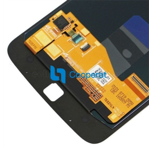 Adecuado para el reemplazo de la pantalla LCD y los componentes del digitalizador Moto Z XT1650-negro -ori