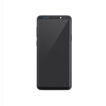 Para Samsung Galaxy S9 Plus Pantalla LCD y ensamblaje de digitalizador de pantalla táctil con reemplazo de marco - Negro