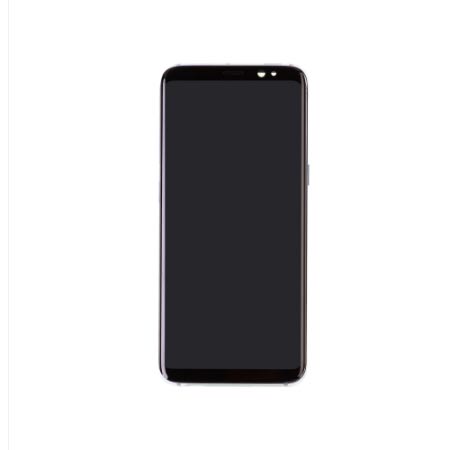 Para Samsung Galaxy S8 G950 Pantalla LCD y ensamblaje de digitalizador de pantalla táctil con reemplazo de marco - Azul -Ori