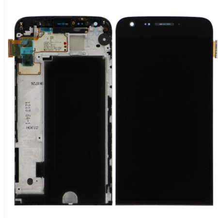 Para LG G5 Pantalla LCD Pantalla táctil Pantalla digitalizador de vidrio Ensamblaje de la carcasa-Negro-Ori