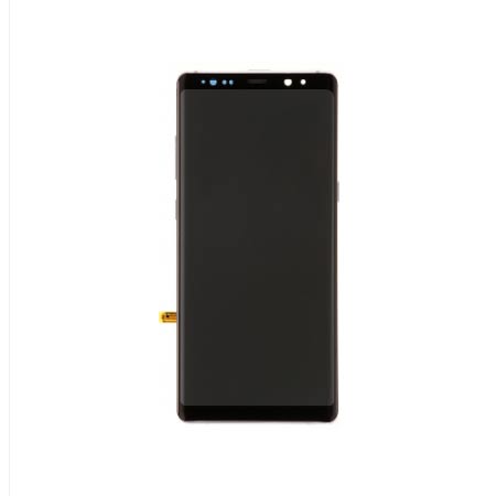 Para Samsung Galaxy Note 8 Pantalla OLED y ensamblaje de digitalizador de pantalla táctil con reemplazo de marco - Púrpura -Ori