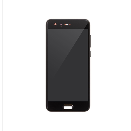 Para Huawei Honor 9 Pantalla LCD y Conjunto de digitalizador de pantalla táctil con reemplazo de marco - Negro - Ori