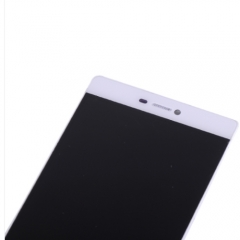 Para Huawei Ascend P8 Pantalla LCD y montaje del digitalizador con reemplazo de marco - Blanco - Ori