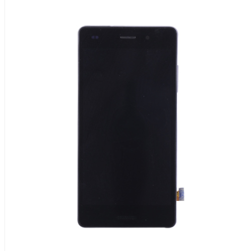 For Huawei Ascend P8 Lite LCD Screen and Digitizer Assembly with Frame Replacement - Black - Ori