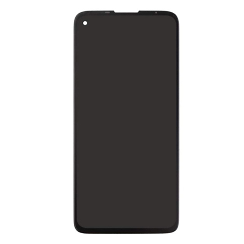 Para Moto G8 XT2045-1 XT2045-2 XT2045-5 Piezas de repuesto del ensamblaje del digitalizador de pantalla táctil-Negro