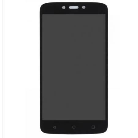 Para Moto C PLUS Reemplazo del ensamblaje del digitalizador y pantalla LCD-Negro -ori