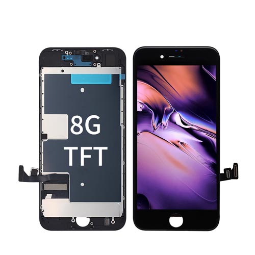 Pantalla táctil de reemplazo de pantalla LCD TFT de grado AAA para iPhone 8