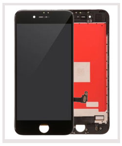 For Apple iPhone 7 LCD Display and Touch Screen Digitizer Assembly With Frame Replacement - Black - Ori